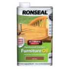 Ronseal Hardwood Garden Furniture Oil – Natural, 500ml