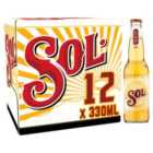 Sol Original Beer Bottles 12 x 330ml