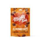 Mighty Fine Salted Caramel Almond Dips 75g