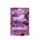 Mighty Fine Dark Chocolate Almond Dips 75g