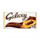 Galaxy Smooth Caramel & Milk Chocolate Block Bar Vegetarian 135g