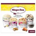 Haagen-Dazs Vanilla Collection Ice Cream Mini Cups 4 x 95ml