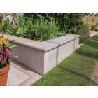Marshalls Fairstone Sawn Versuro Smooth Antique Silver Coping Stone - 500 x 136 x 50mm - Pack of 50