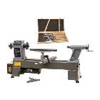 SIP 01936MM Variable Speed Midi Wood Lathe with Chisel Set