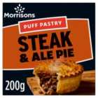 Morrisons Puff Pastry Steak & Ale Pie 200g