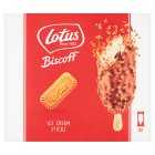 Lotus Biscoff Ice Cream Sticks, 3x90ml