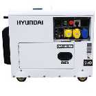 Hyundai DHY6000SE 6.5kVA Diesel Standby Generator 110V & 230V