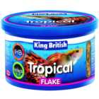 King British Tropical Fish Food Flakes 28g
