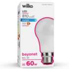 Wilko 1 Pack Bayonet B22/BC LED 810 Lumens Daylight Light Bulb