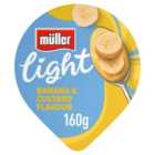 Muller Light Banana and Custard Fat Free Yogurt 160g