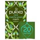 Pukka Mint Matcha Green 20 Green Tea Sachets, 30g