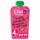 Ella's Kitchen Sweet Pot, Broccoli and Carrots Baby Food Pouch 4+ Months 120g