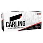 Carling Original Lager Beer Cans 10 x 440ml