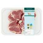 Waitrose 4 British Lamb Loin Chops, per kg