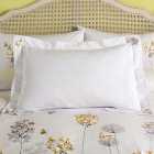 Hydrangea Floral Ochre Oxford Pillowcase