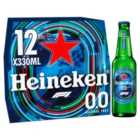 Heineken 0.0 Alcohol Free Beer Bottles 12 x 330ml