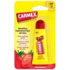 Carmex Strawberry Lip Balm Tube SPF15 10g