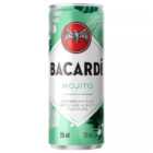 Bacardi Mojito Premix Rum Cocktail 250ml