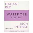 Waitrose Italian Red Rich and Intense Bag in Box, 2.25litre