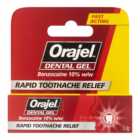 Orajel Dental Gel for Rapid Relief Toothache 5.3g