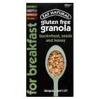 Eat Natural Gluten Free Granola Buckwheat Seeds & Honey 425g