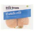 Morrisons Free From White Rolls 4 per pack