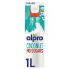 Alpro Coconut No Sugars Chilled Drink 1L