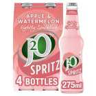 J2O Spritz Sparkling Apple & Watermelon 4 Bottles 4 x 275ml