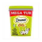 Dreamies Cat Treat Biscuits with Tuna Flavour Bulk Mega Tub 350g