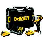 DeWalt DCF801D2-GB 12V XR Brushless Sub-Compact Impact Driver with 2x2Ah Batteries