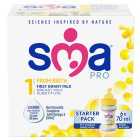 SMA PRO First Baby Milk Liquid Starter Pack 6 x 70ml