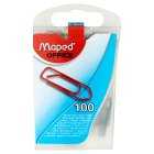 Maped Paperclips Assorted Colours, 100s