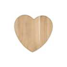 T&G Heart Oak Wood Chopping Board