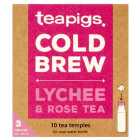 Teapigs Lychee & Rose Cold Brew Tea 10 per pack
