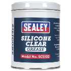 Sealey SCS102 500g Clear Silicone Grease