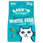 Lily's Kitchen Cat Fisherman's Feast White Fish with Salmon Dry Food 2kg