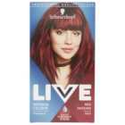 Schwarzkopf LIVE Intense Colour Red Passion 043 Permanent Hair Dye