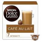 Nescafe Dolce Gusto Cafe Au Lait Coffee Pods x 16 160g