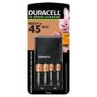 Duracell Battery Charger Charges In 45 Min With 2 AA And 2 AAA Batteries 