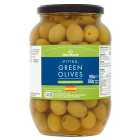 Morrisons Pitted Green Olives In Brine (820g) 380g