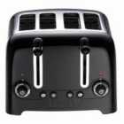 Dualit DA6205 4-Slot High Gloss Lite Toaster - Black