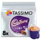 Tassimo Cadbury Hot Chocolate Pods x8 240g