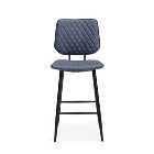 Austin Counter Height Bar Stool, Faux Leather