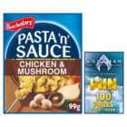 Batchelors Pasta 'N' Sauce Chicken & Mushroom Flavour 99g