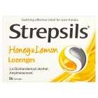 Strepsils Honey and Lemon Lozenges, 36s