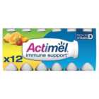 Actimel Multifruit Yogurt Drinks 12 x 100g