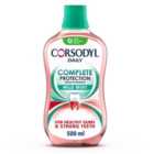 Corsodyl Gum Mouthwash Complete Protection Mild Mint 500ml