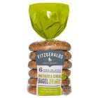 Fitzgeralds 6 Multiseed & Cereal Sliced Bagel Thins 6 per pack