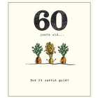24 Carrot Gold 60th Birthday Card