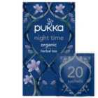 Pukka Night Time, Organic Herbal Tea with Valerian, 20 Sachets 20g
